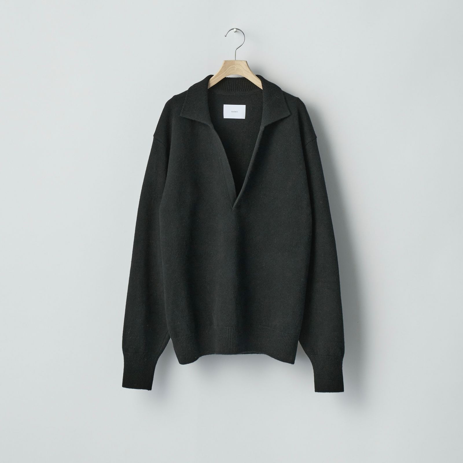 【残りわずか】Extra Fine Wool Knit Skipper LS