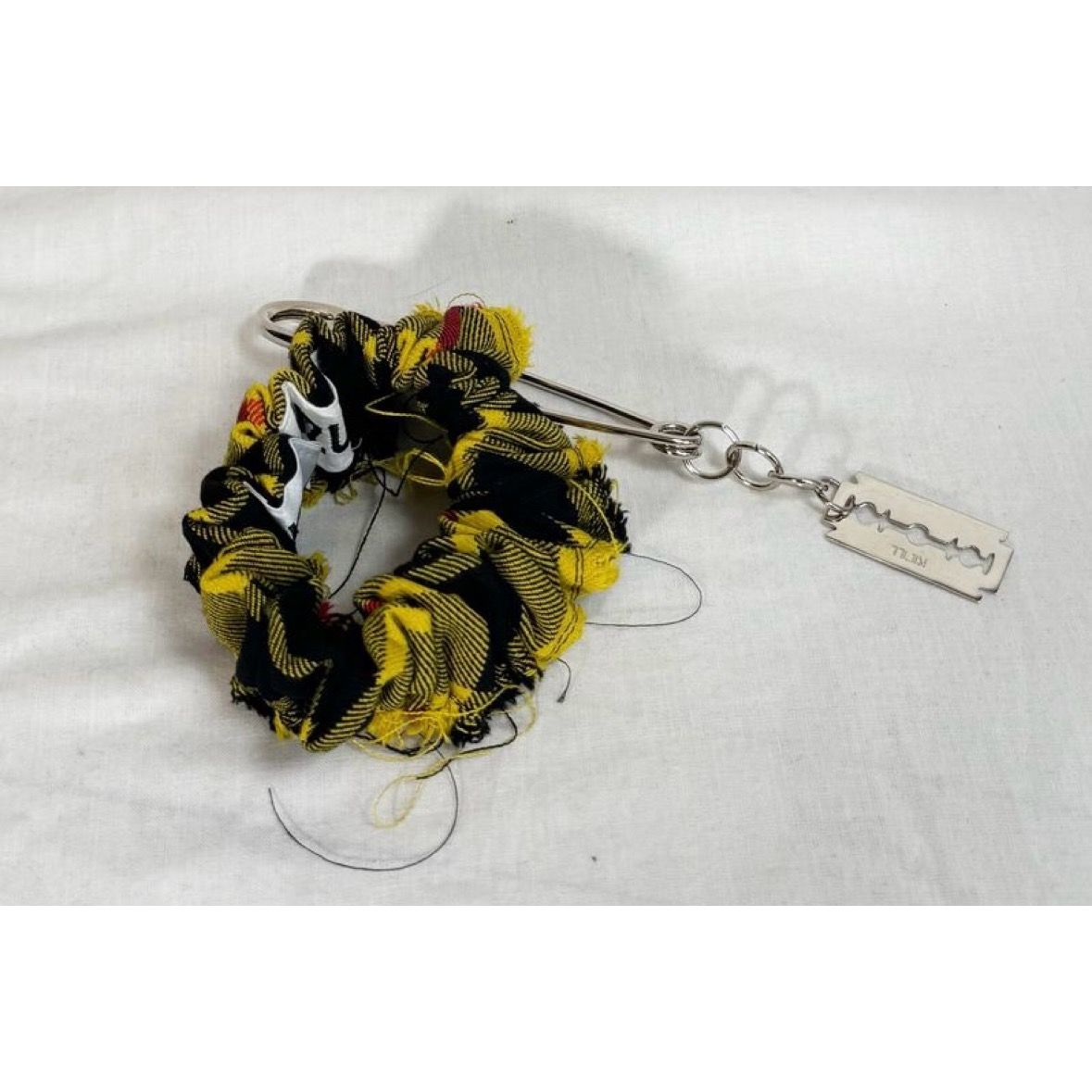 【残り一点】Hair Scrunchie Punk Bracelet