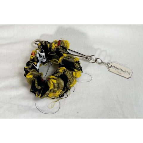 【残り一点】Hair Scrunchie Punk Bracelet