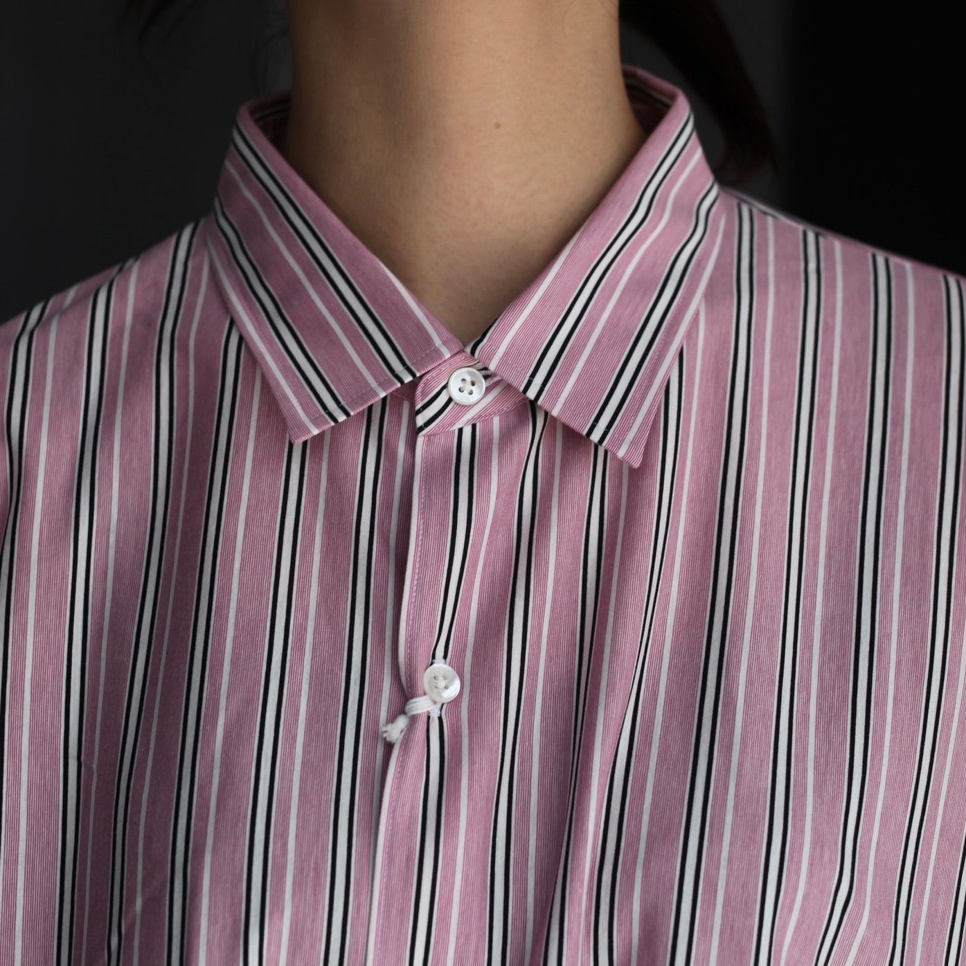 【残り一点】46G Atmosphere Stripe Shirt