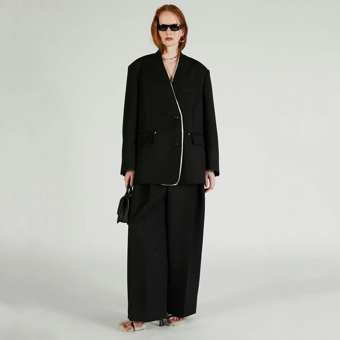 【残り一点】Marbelt Asymmetric Tack Pants