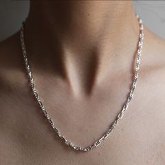 【残りわずか】Anchor Chain Necklace_4.1mm(SILVER)
