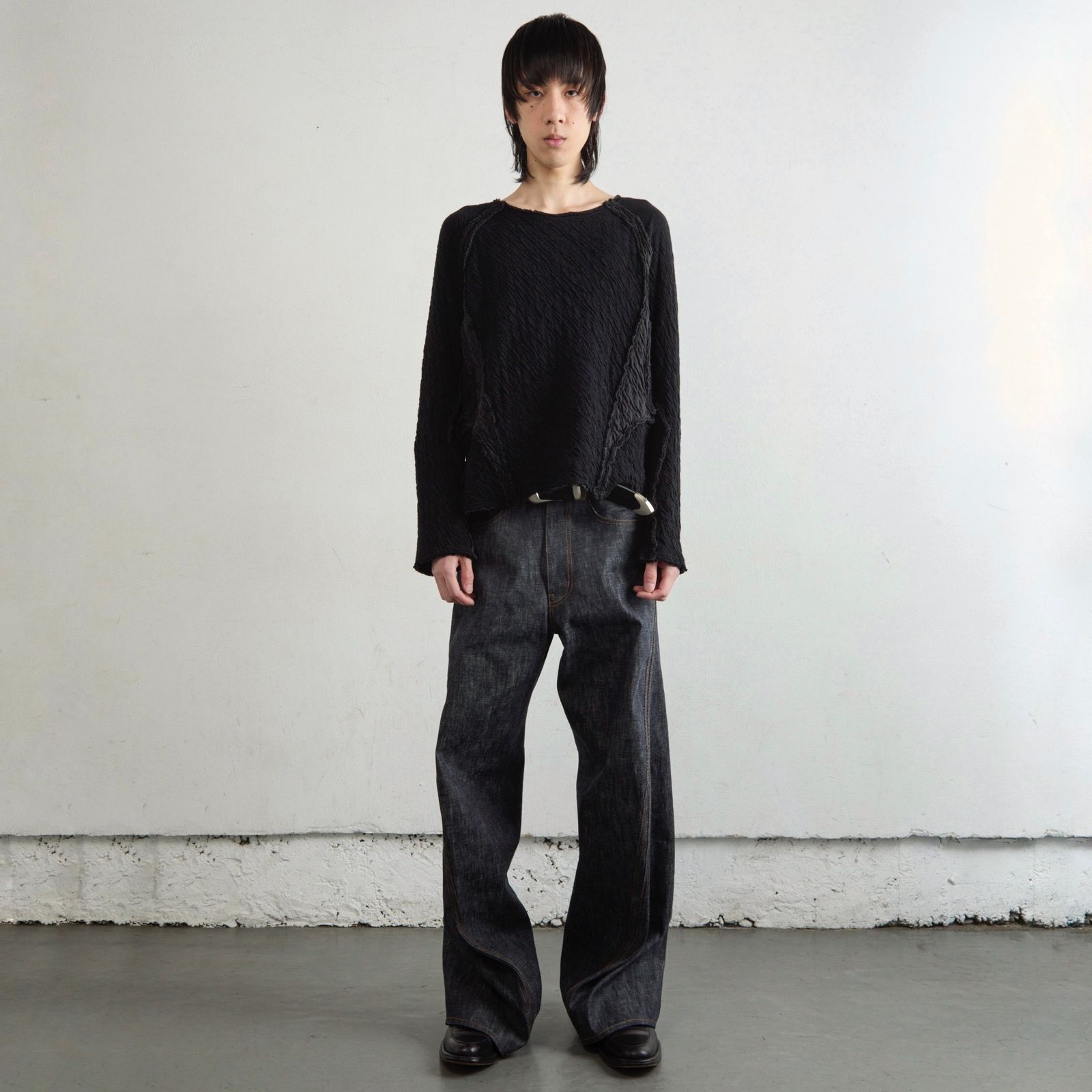 【残り一点】Paneled Long Sleeve T Shirt
