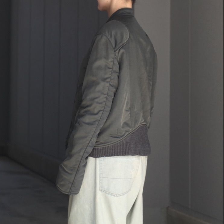 【残り一点】Panelled Padded Moto Jacket