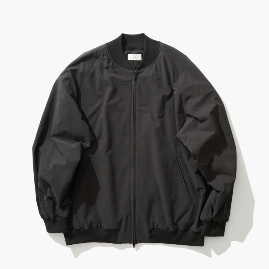 ATON - 【残り一点】Stretch Wooly Nylon Flight Jacket | ACRMTSM