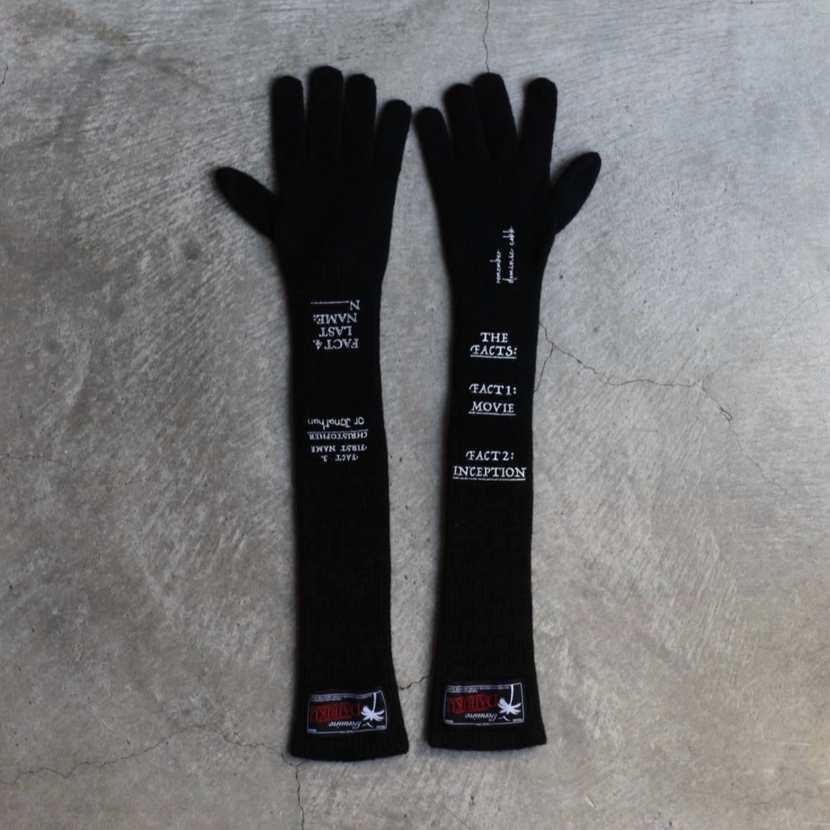 【残りわずか】"TATTOO" Long Knit Grove