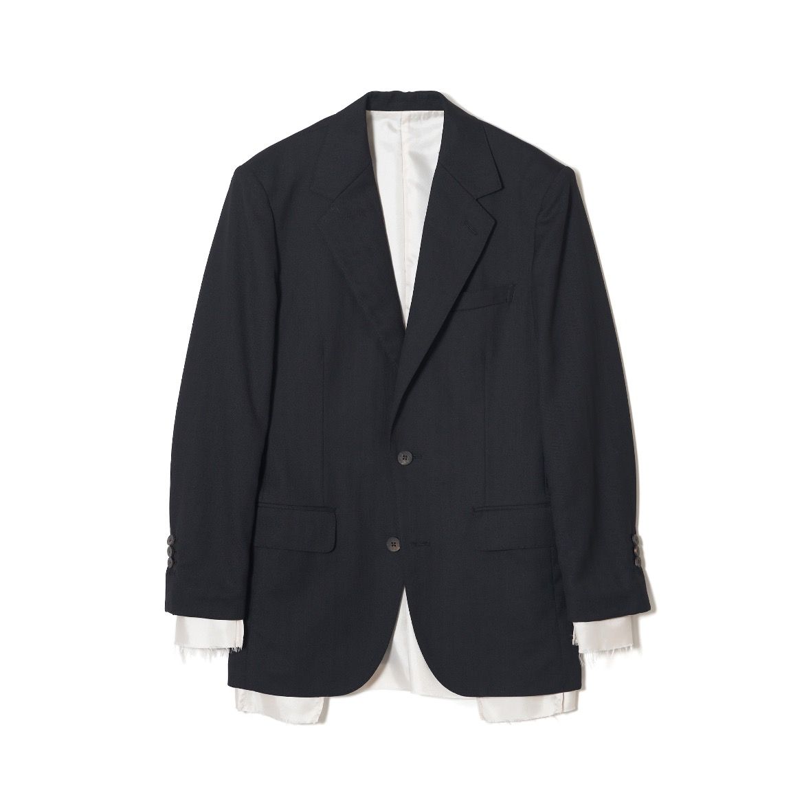 SUGARHILL Raw-Edge LinerTailored Jacket着丈78cm