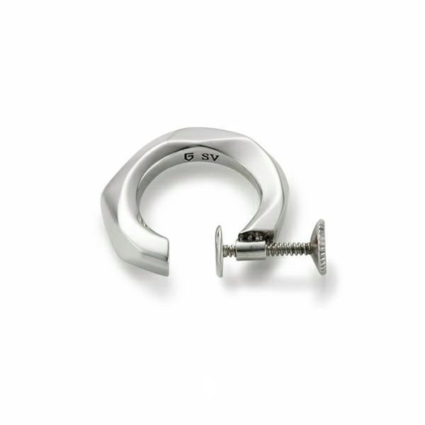 【残り一点】Crockery Earring_L 左耳用(SILVER)