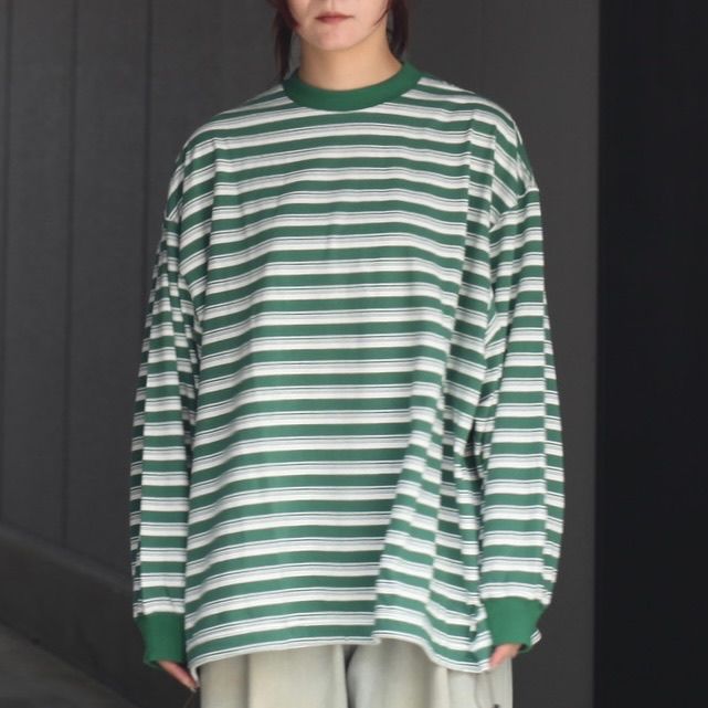 【残り一点】Balloon Stripes Long Sleeve T-shirt