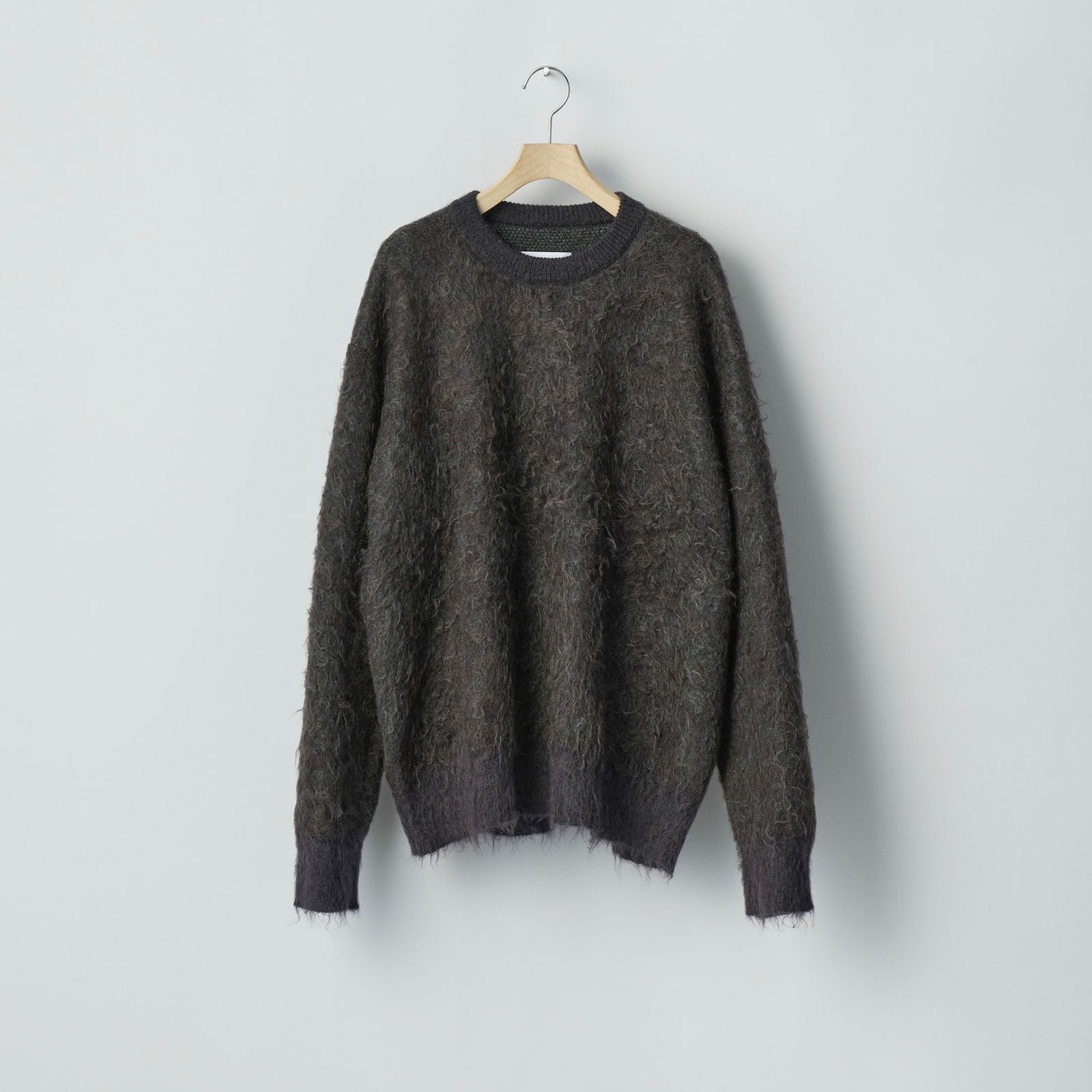 【残りわずか】Kid Mohair Mix Jacquard Knit LS