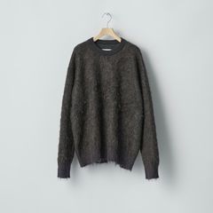 【残りわずか】Kid Mohair Mix Jacquard Knit LS