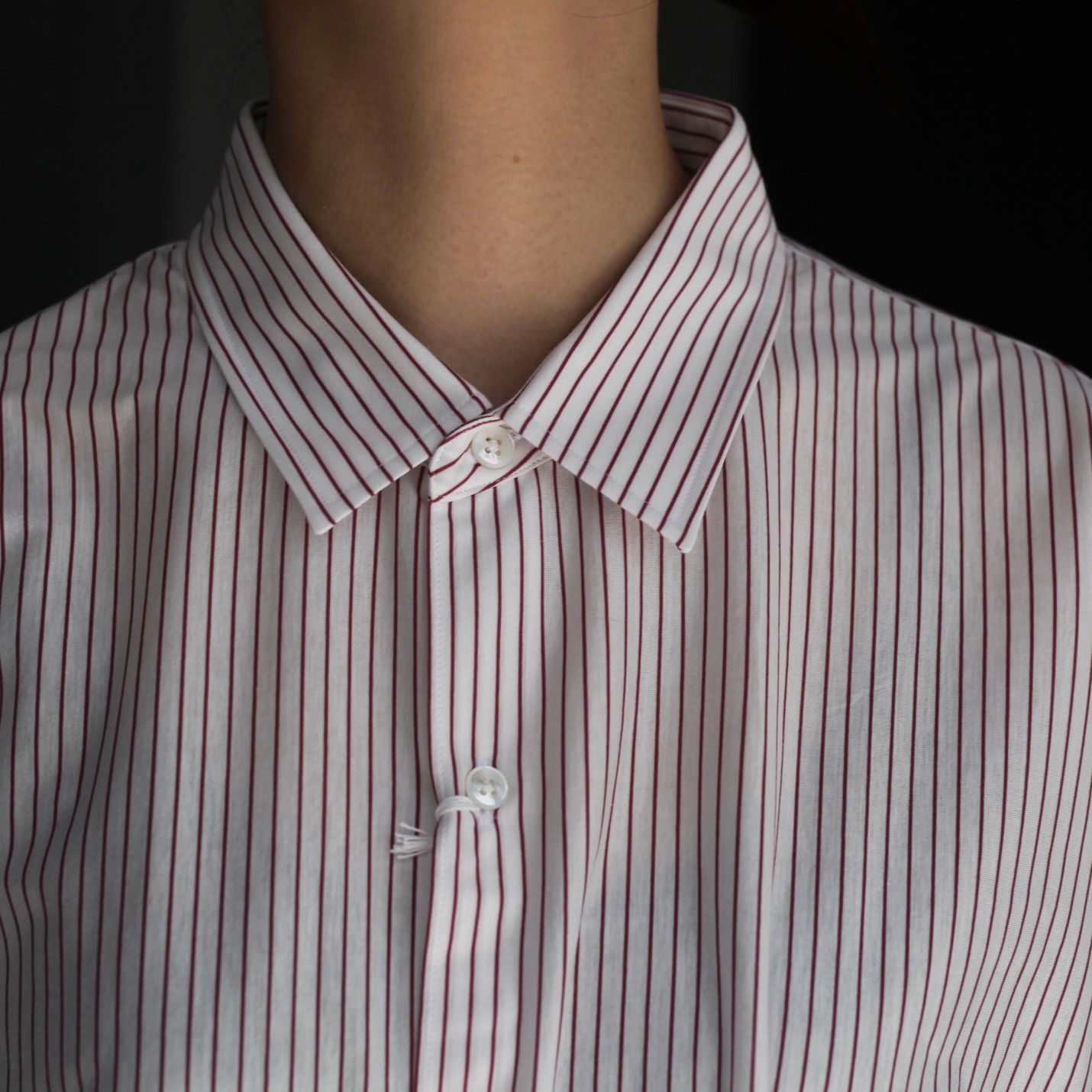 【残り一点】46G Atmosphere Stripe Shirt