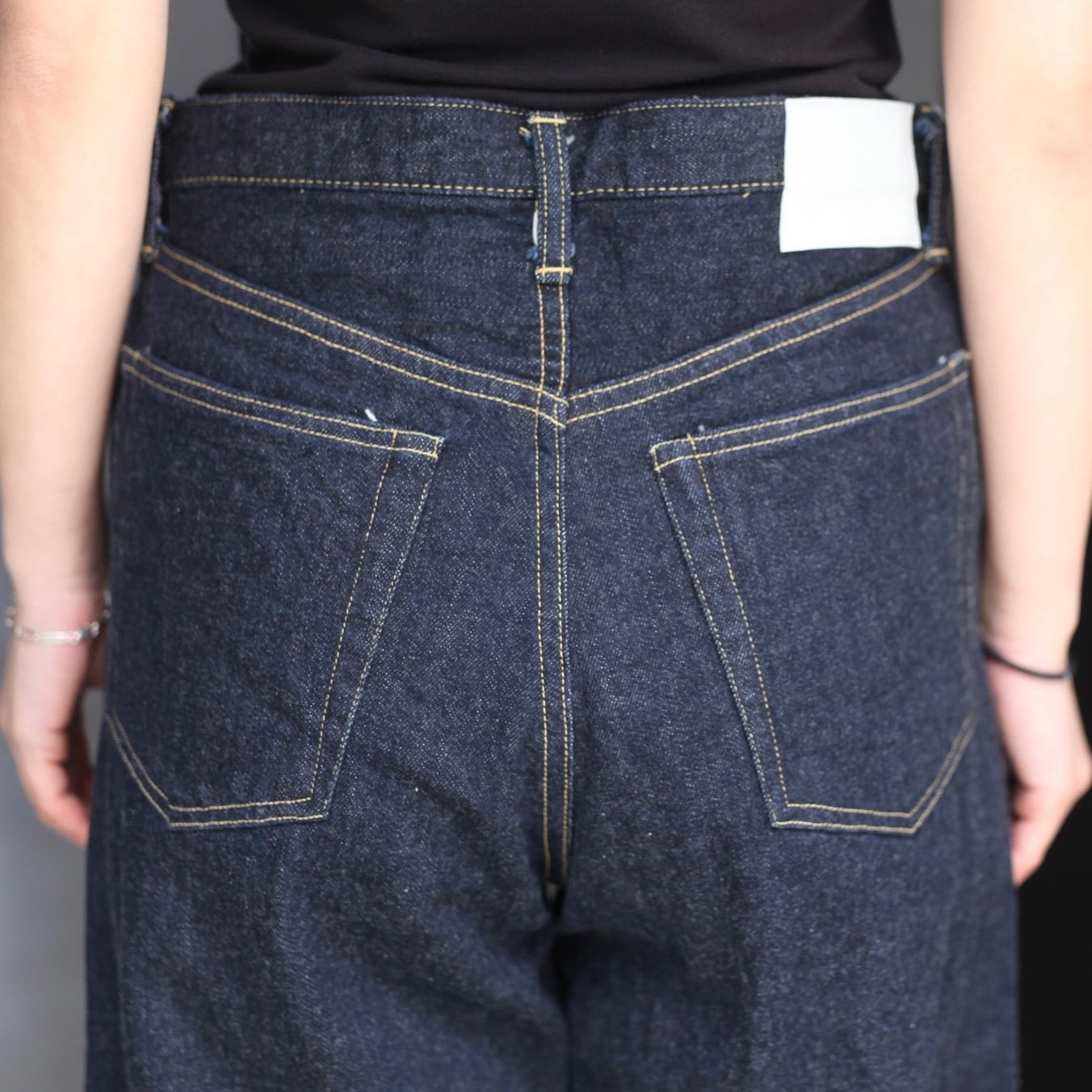 【残りわずか】Twist Seam Eco Denim Jeans