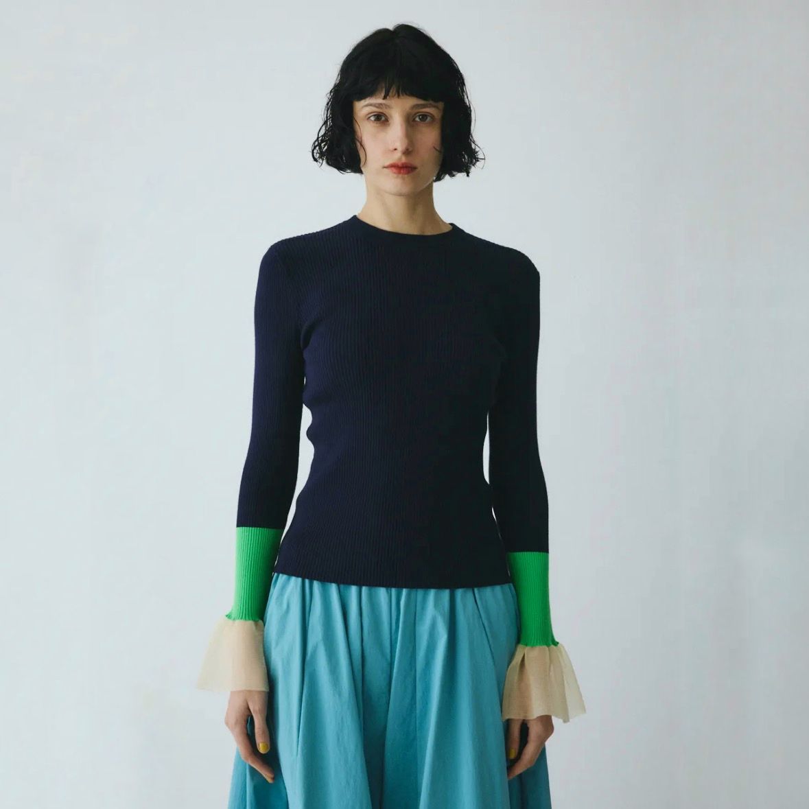 【残り一点】Flare Sleeve Knit Tops