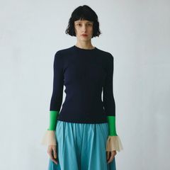 【残り一点】Flare Sleeve Knit Tops