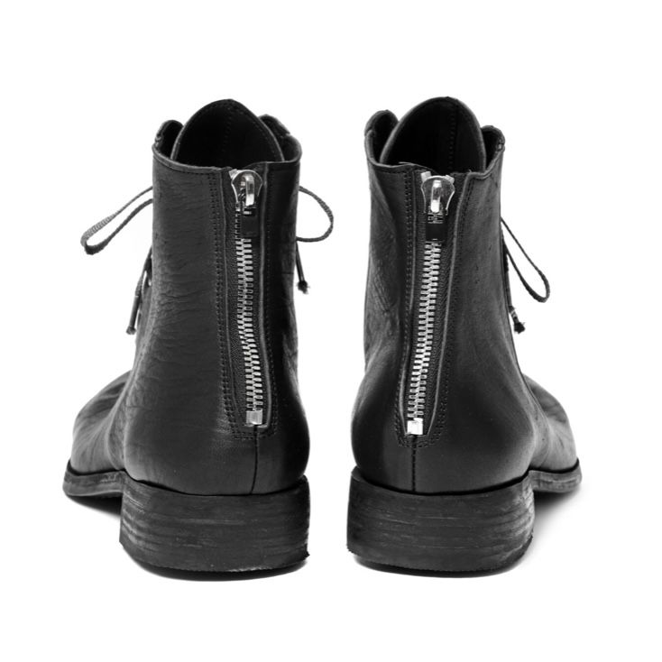 レザー種類 : CORDOVAN SPLIT(BLACK)
※商品ページ画像のレザー及び、仕様はサンプルとしてご覧ください。