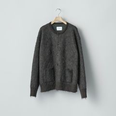 【残りわずか】Kid Mohair Mix Jacquard Knit Cardigan