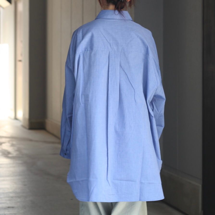 【残り一点】XXXXL レギュラーカラーL/Sシャツ