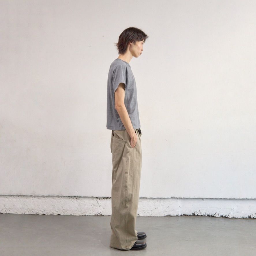 【残り一点】Panelled Half Sleeve T-Shirt