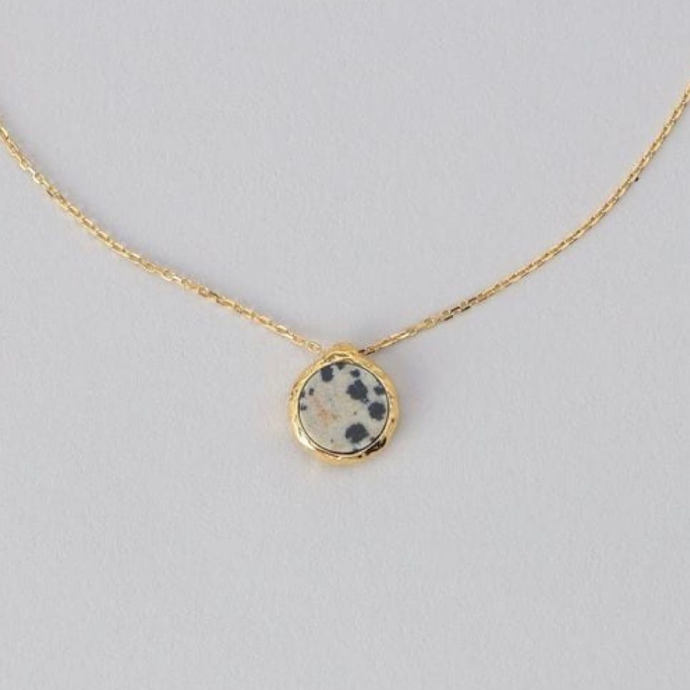 PREEK - 【お取り寄せ注文可能】Dalmatian Stone Circle Necklace ...