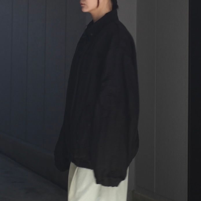 【残りわずか】Bio Washed Nylon Oversized Fight Jacket