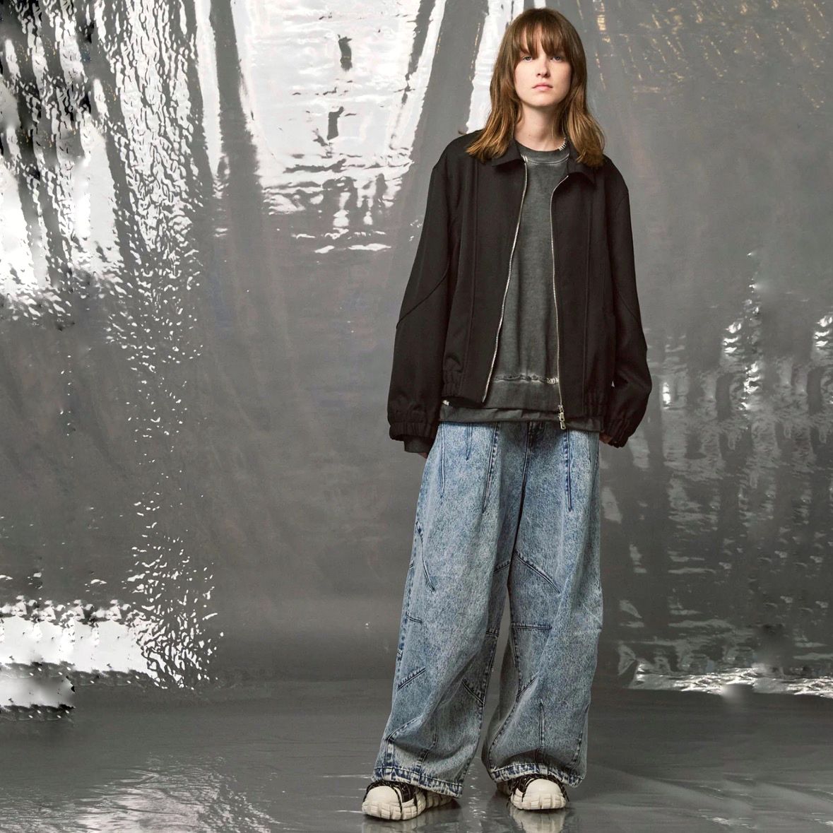 【残り一点】Prime-Wide Denim Balloon Pants