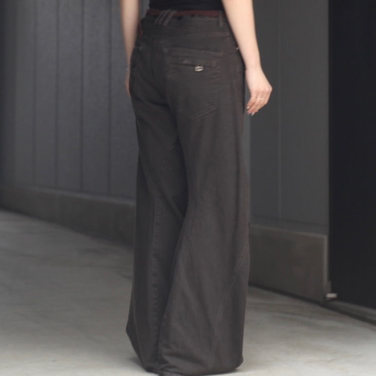 【残りわずか】3D Twisted Moto Jeans