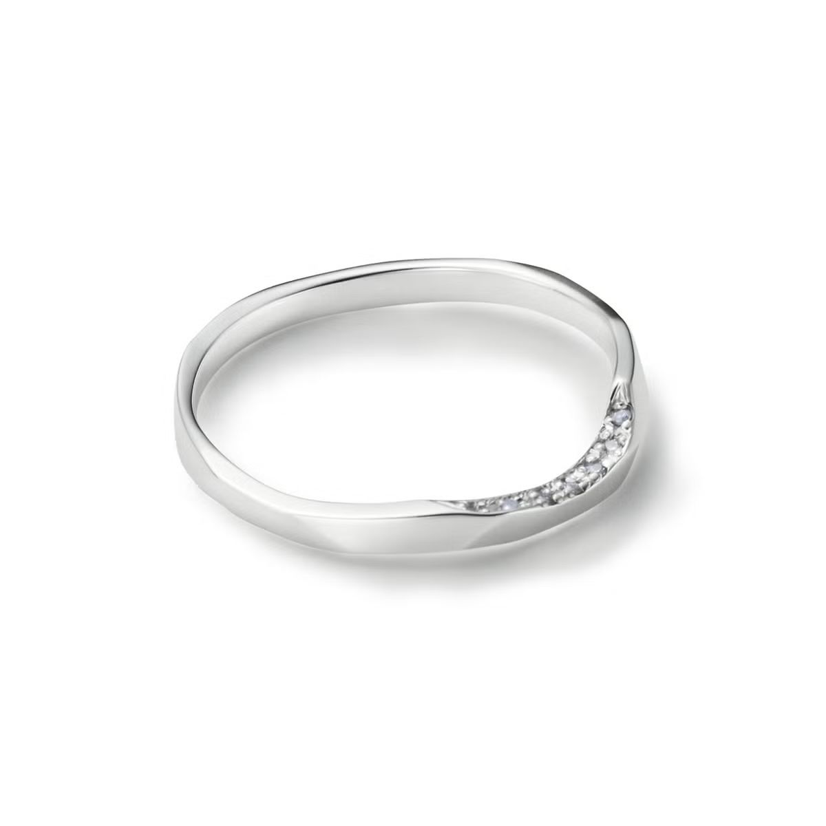 【お取り寄せ注文可能】Chip Ring S W /Dia(PLATINUM950)