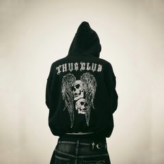 【残り一点】TC Angels Crystal Embellished Hoodie