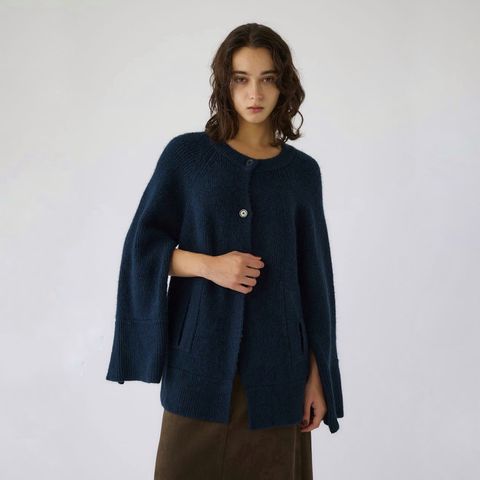 【残り一点】Poncho Like Raglan Knit C/D