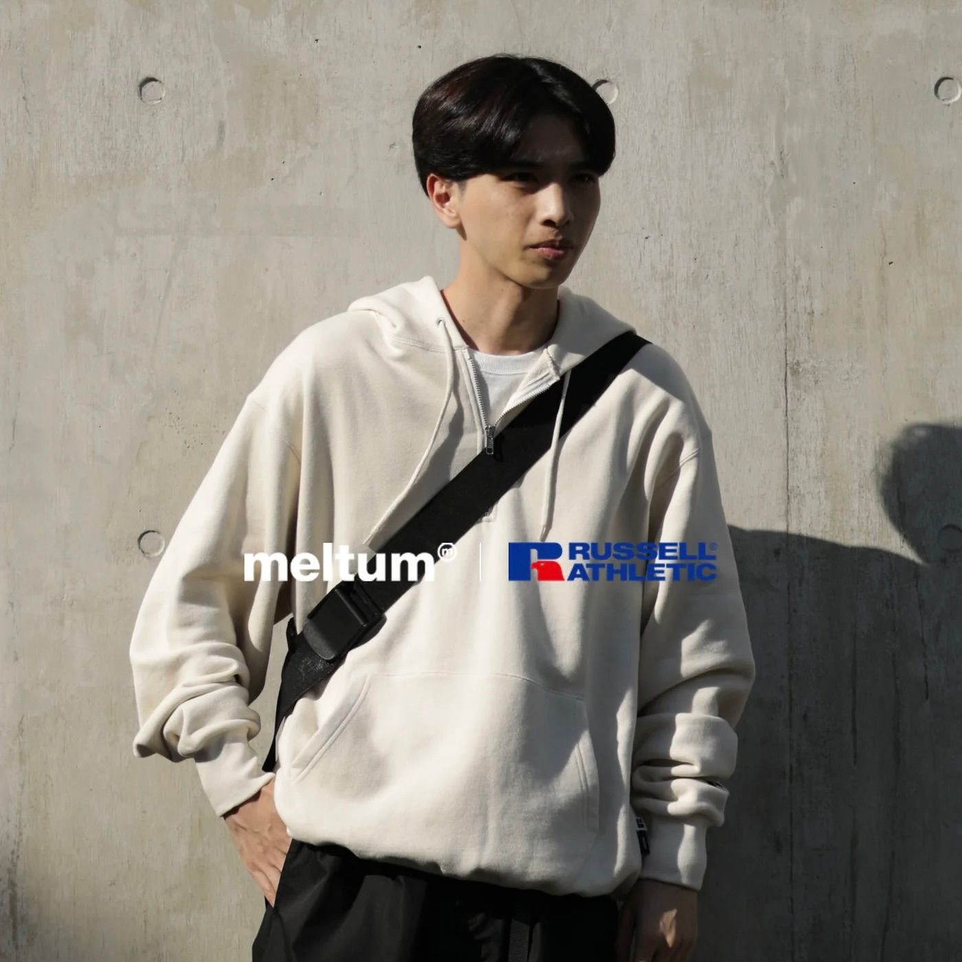 【残り一点】Half Zip Sweat Hoodie
