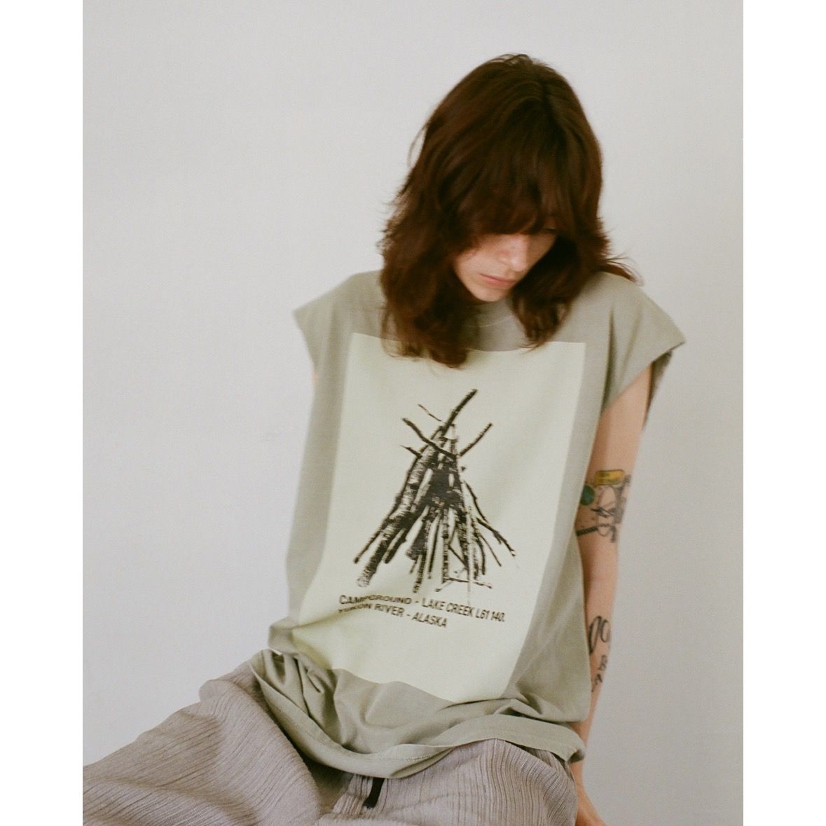 【残り一点】Garment Dye N/S T-shirt