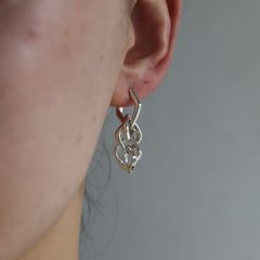 【お取り寄せ注文可能】Diamond Link Chain Pierce