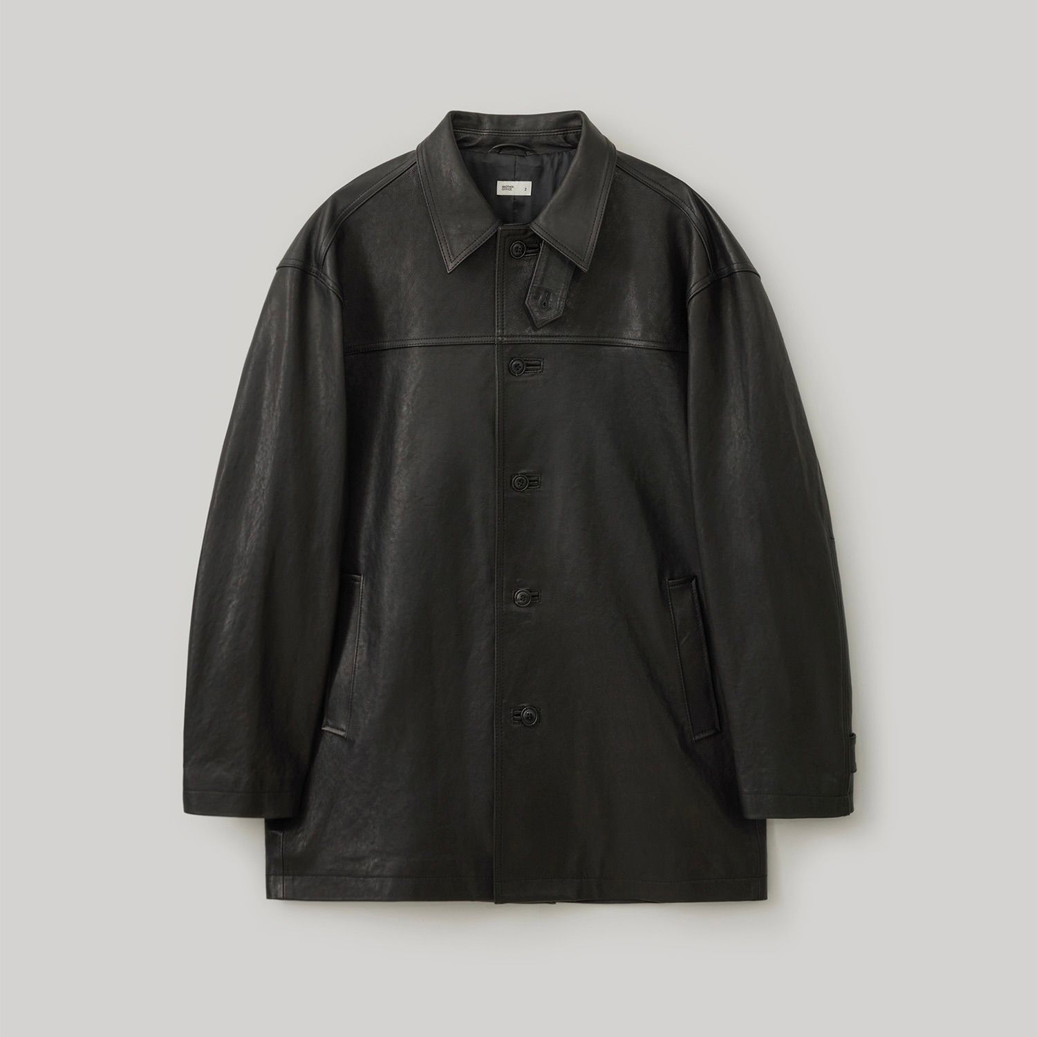 【残り一点】Leather Car Coat