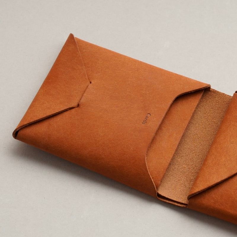 【残り一点】Seamless Short Wallet(VAQUETA LEATHER)