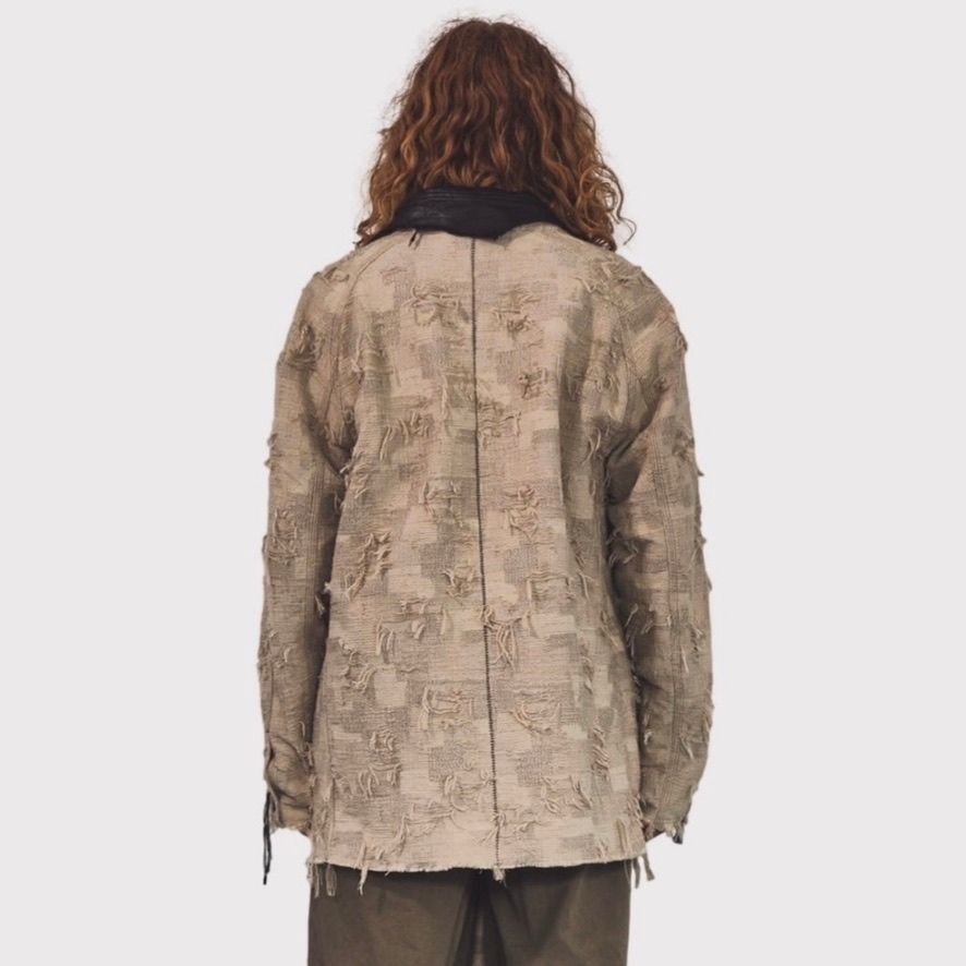 【残り一点】Rustic Collar Chore Jacket Boro Crust(SAND)