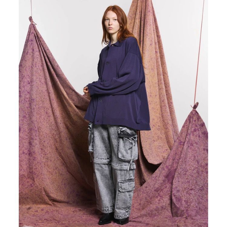 【残り一点】Big Pocket 2way Baggy Denim Cargo Pants