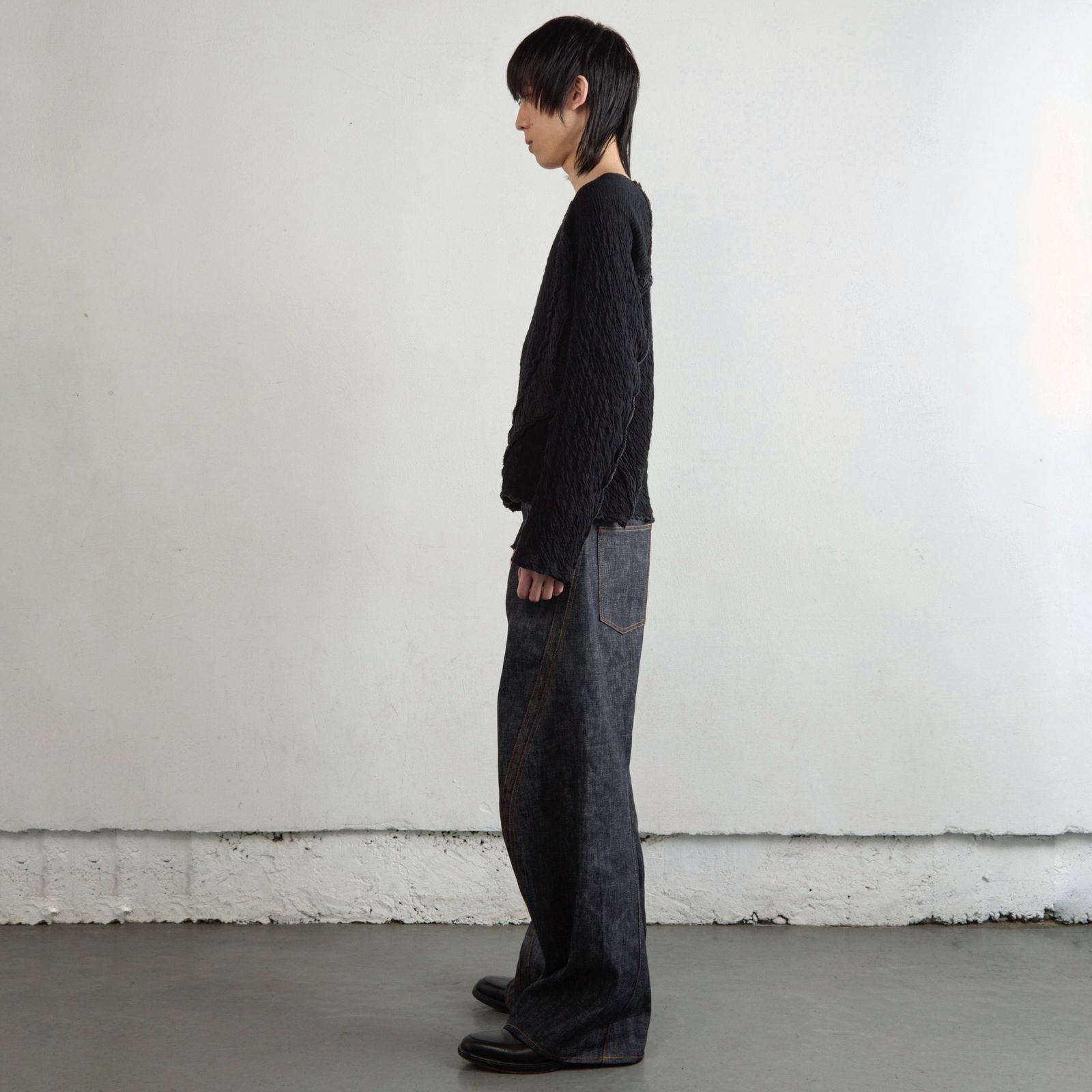 【残り一点】Paneled Long Sleeve T Shirt