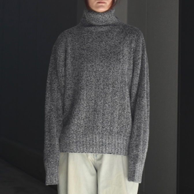 【残り一点】Funny Yarn Wide Rib T/N