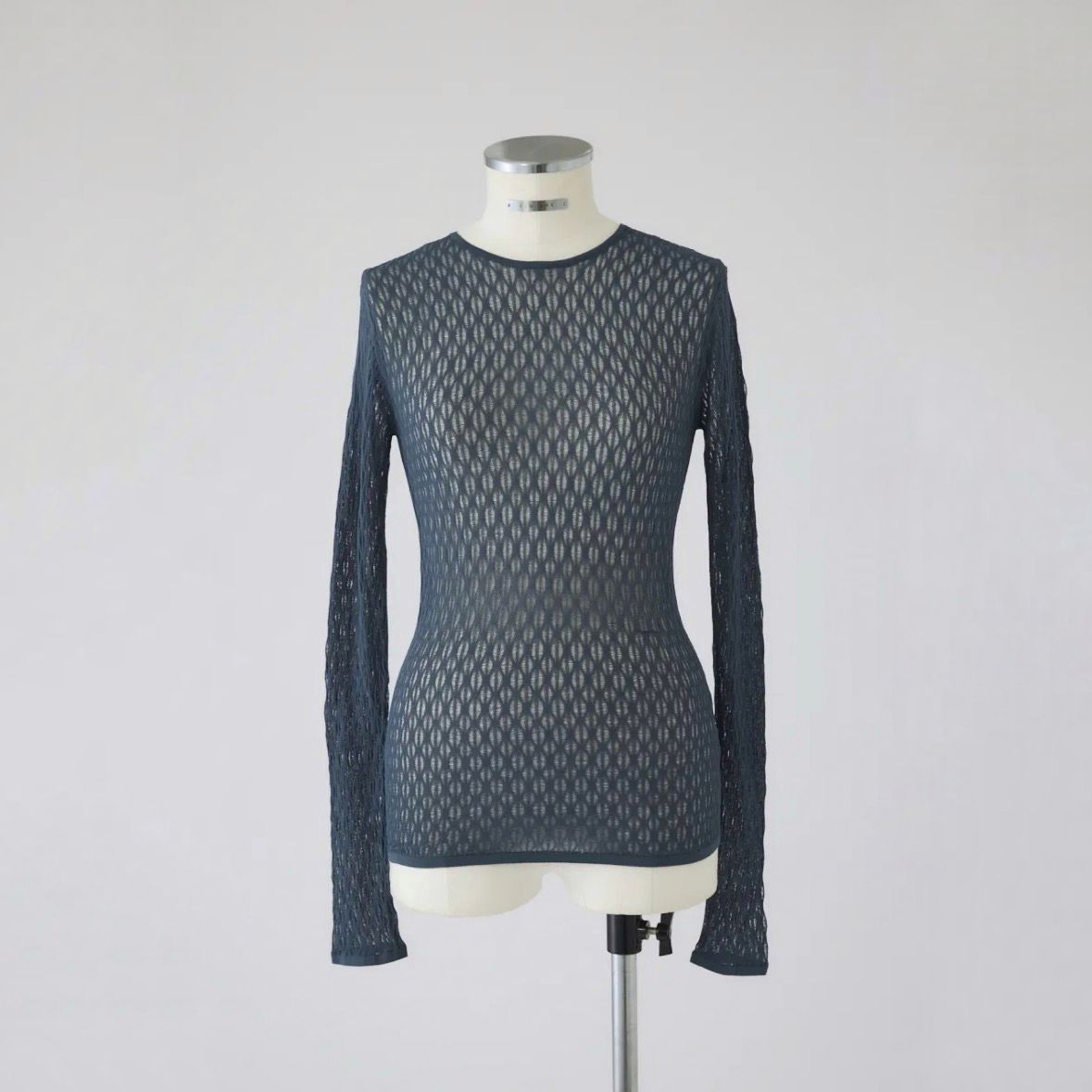 トップス rim ark Half sleeve compact knit RIM.ARK | Half sleeve compact knit (KNITWEAR ) |RIM.ARK