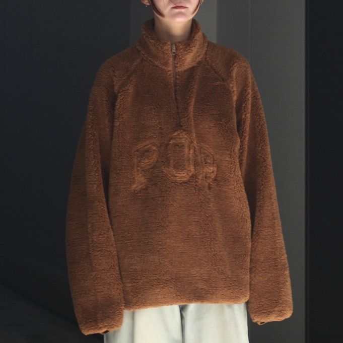 【残り一点】Half Zip Polar Fleece Sweat