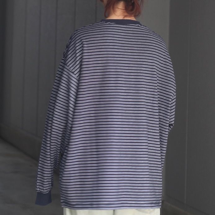 【残り一点】Border Wide L/S T-shirt