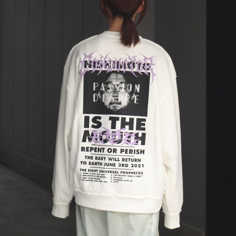 【残りわずか】×NISHIMOTO IS THE MOUTH Cotton Classic Crewneck Sweater