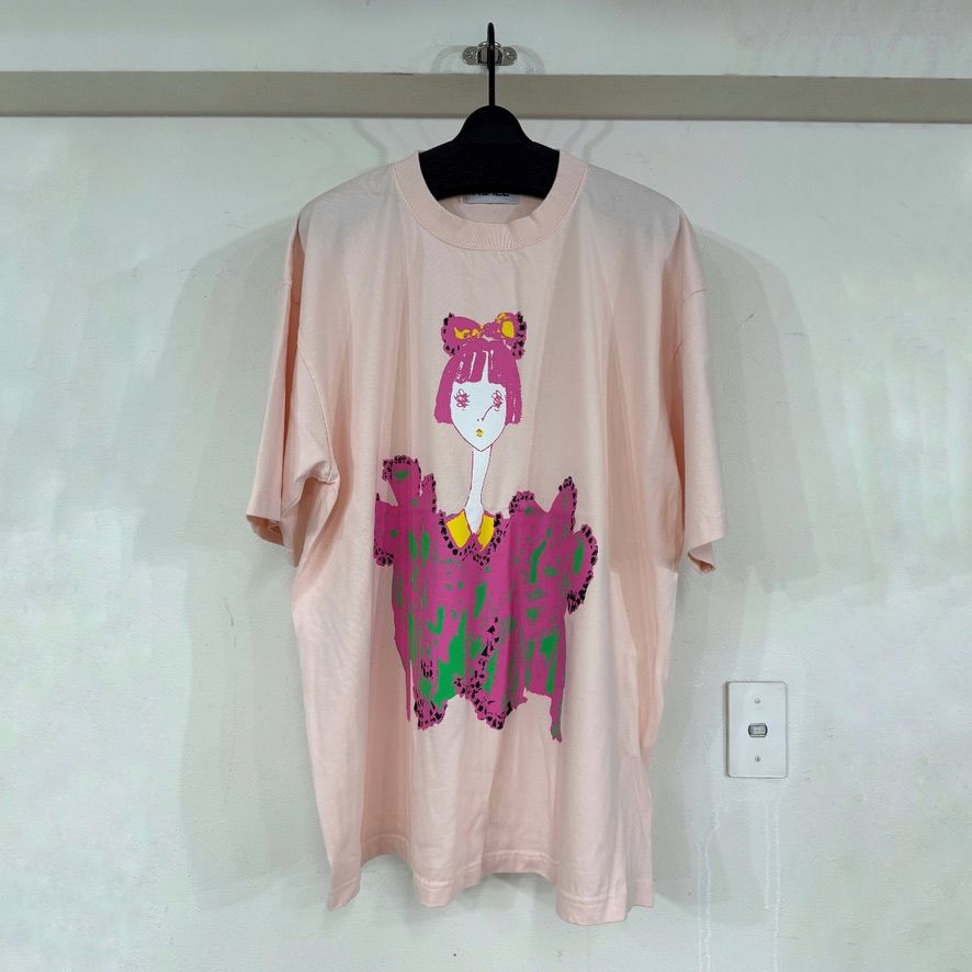 【残り一点】Louise Ribbon T-Shirt Bio Washed