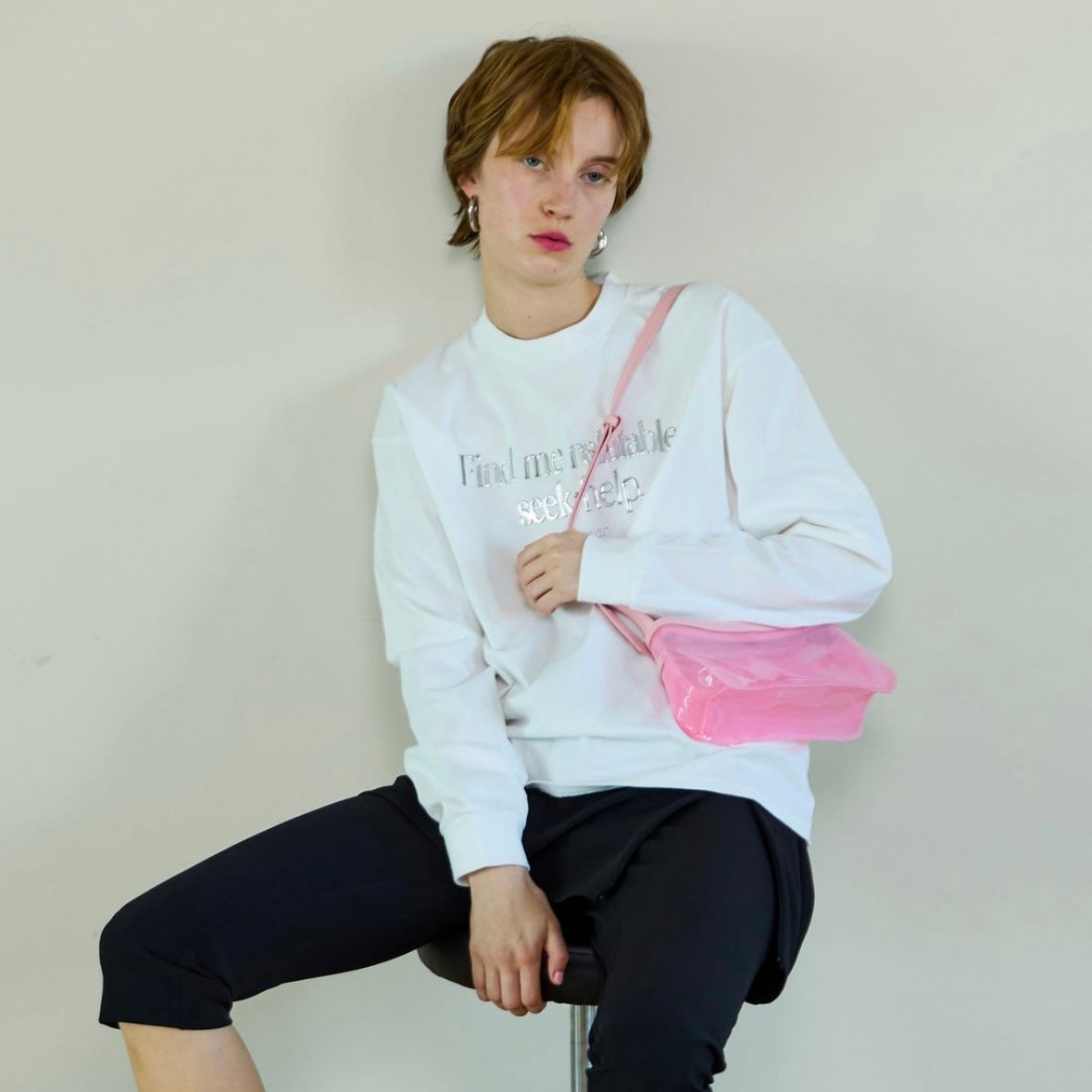 【残り一点】クリアスキニーバッグ