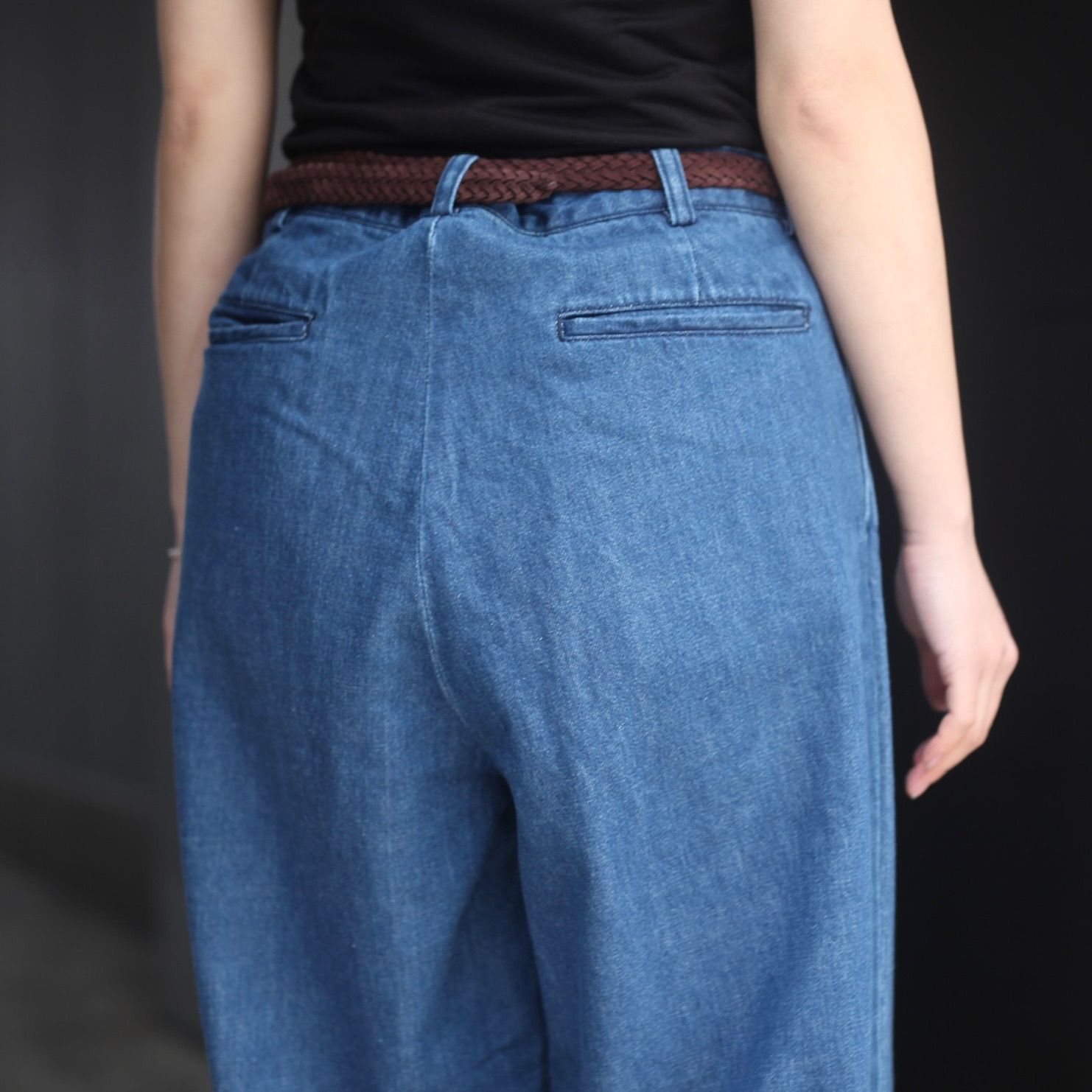 EVCON - 【残りわずか】2tuck Denim Trouser | ACRMTSM ONLINE