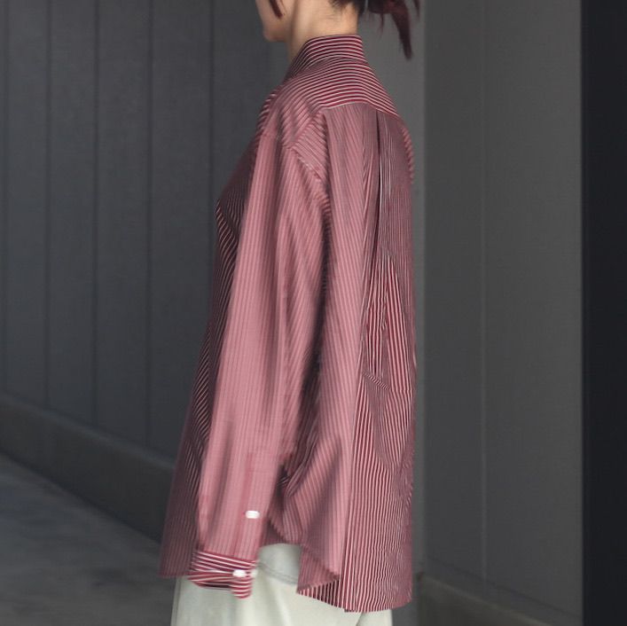 【残り一点】46G Atmosphere Stripe Shirt