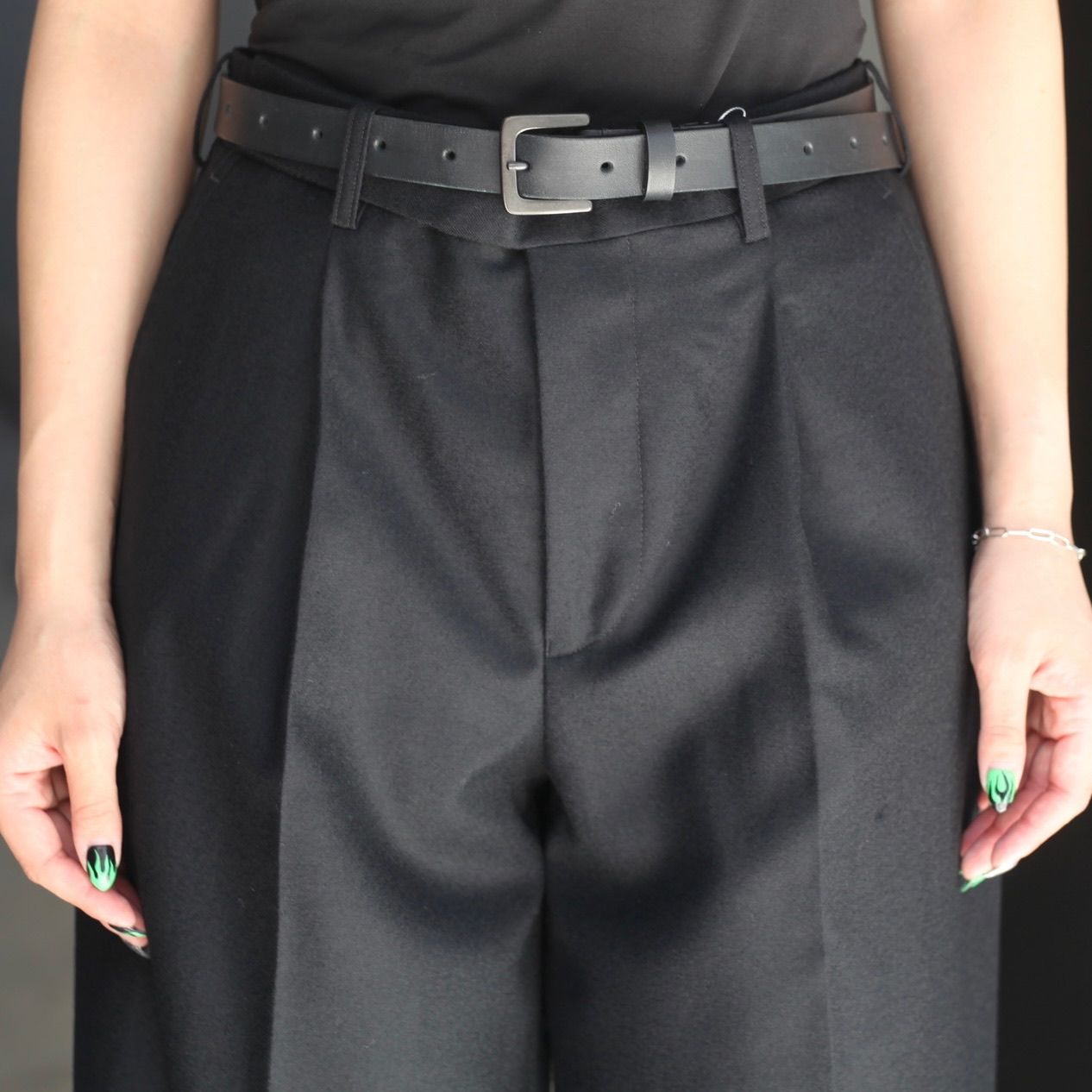 【残り一点】Wool Loose Trousers