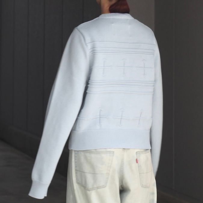 【残り一点】Cross Tite Knit