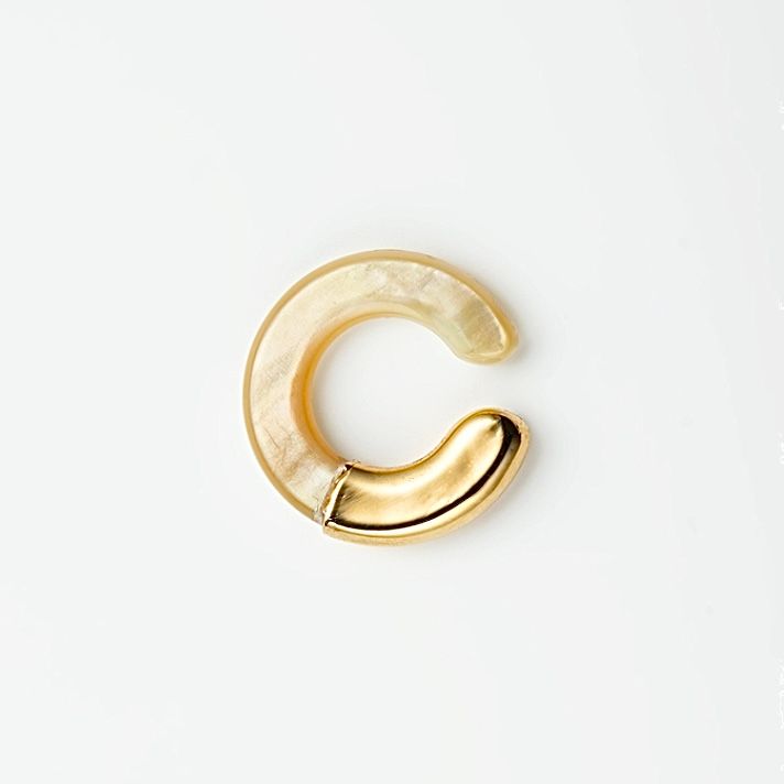 【お取り寄せ注文可能】Ukishima Cream Ear Cuff(片耳用）